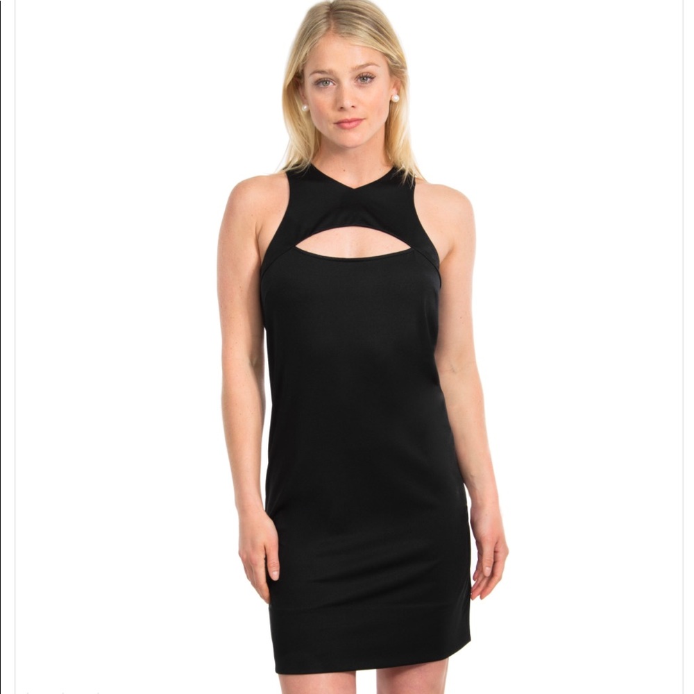 NWT Gretchen Scott Black Final Cut Dress
